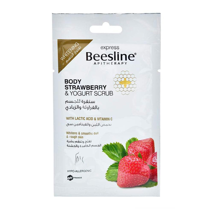 Beesline Express Body Strawberry Sugar Scrub- 25 Grs - MyKady - Skincare
