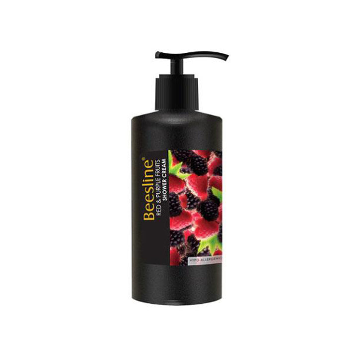 Beesline Red & Purple Fruits Shower Cream 1 L - MyKady