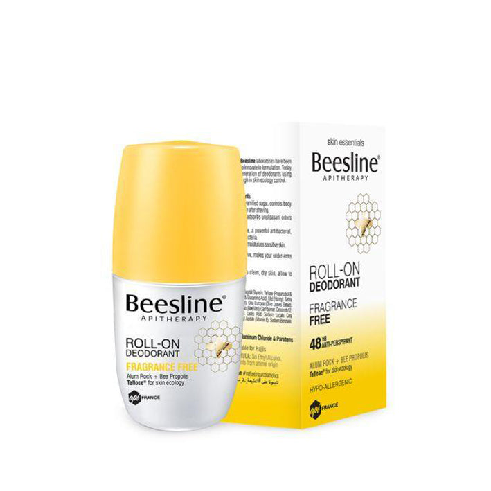 Beesline Roll-On Deodorant Fragrance Free 50 ML - MyKady - Skincare