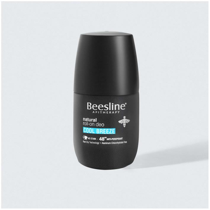 Beesline Natural Roll-On Deo - Cool Breeze 50ml - MyKady