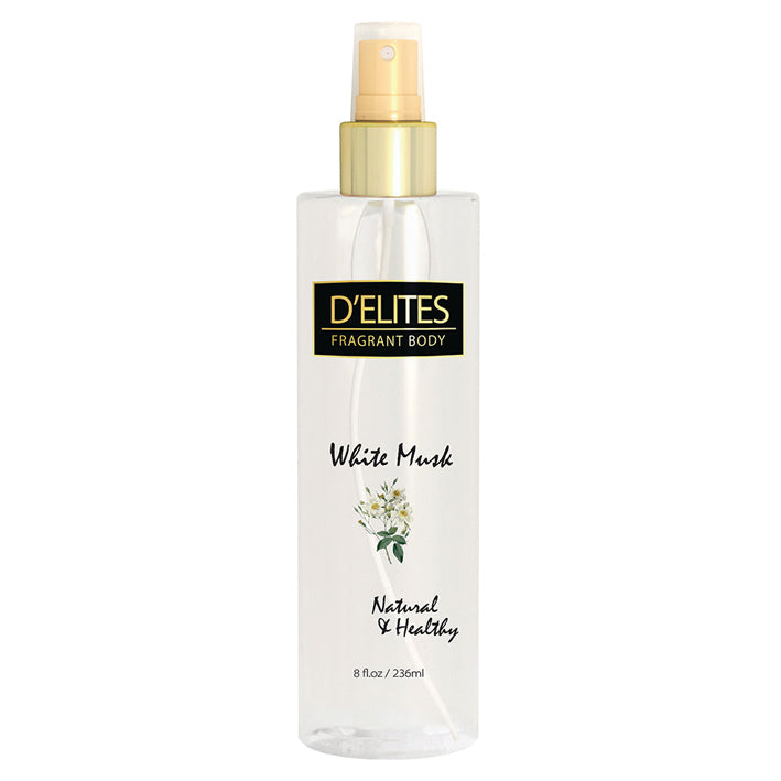 D'Elites Fragrant Body Splash White Musk 236 ML - MyKady