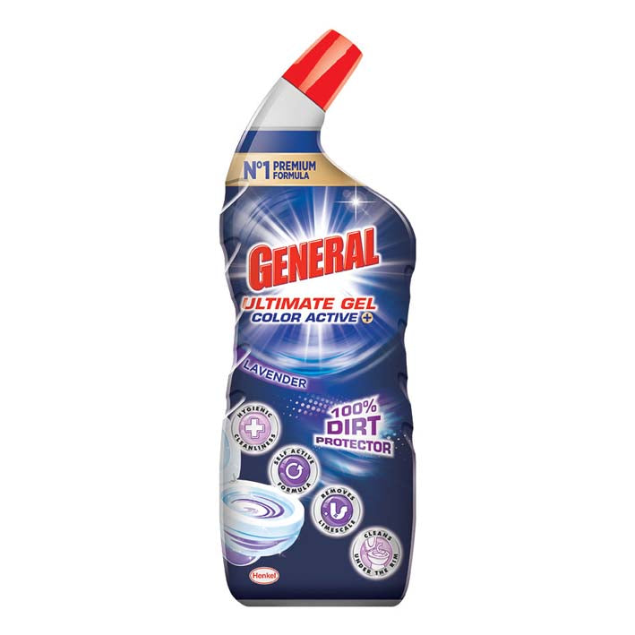 Der General Toilet Cleaner Liquid Lavender Dirt Protect 750 ML - MyKady