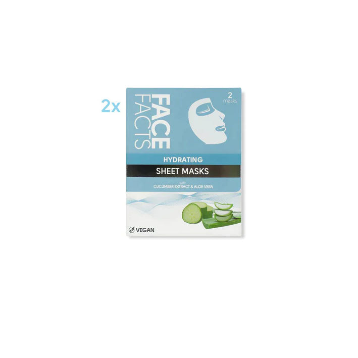 Face Facts Hydrating Sheet Mask 2x 20ml