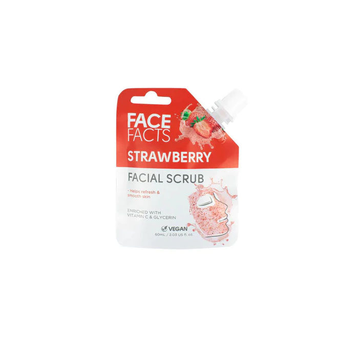 Face Facts Strawberry Facial Scrub 60ml - MyKady