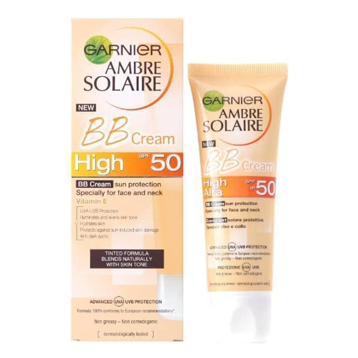Garnier Ambre Solaire BB Cream 5 In 1 SPF 50 - 50 ML - MyKady