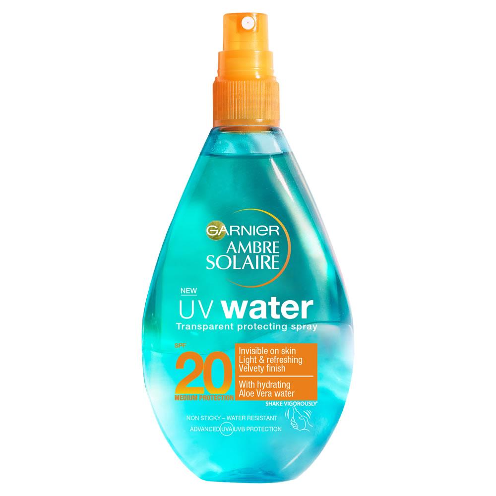 Garnier Ambre Solaire UV Water Transparent Protective Spray SPF 20 - MyKady