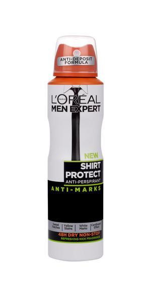 L'Oreal Paris Men Expert Deodorant Shirt Protect 100% Anti-Marks Spray - MyKady