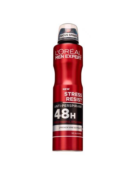 L'Oreal Paris Men Expert Deodorant Stress Resist 48H Spray - MyKady