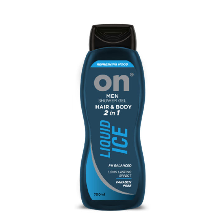 ON Men Shower Gel 2 in 1 Liquid Ice 700ml - MyKady