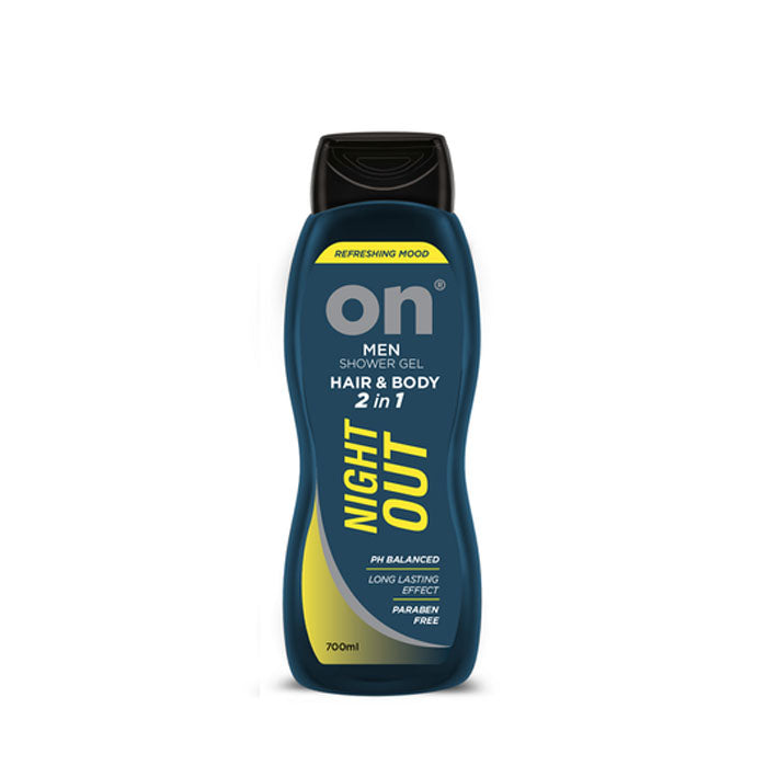 ON Men Shower Gel 2 in 1 Night Out 700ml - MyKady