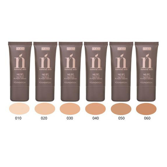 Pupa Natural Side Fluid Foundation SPF 6 - MyKady