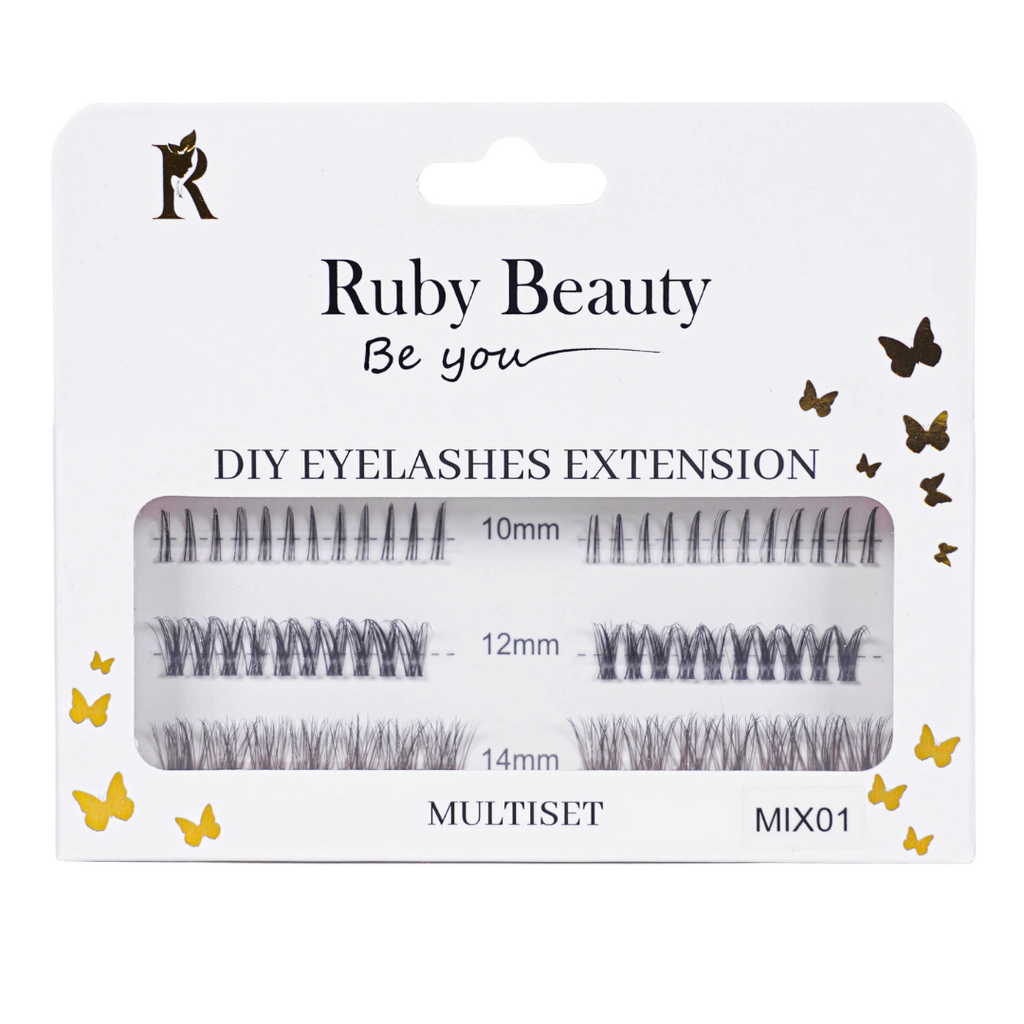 Ruby Beauty Diy segmented lashes