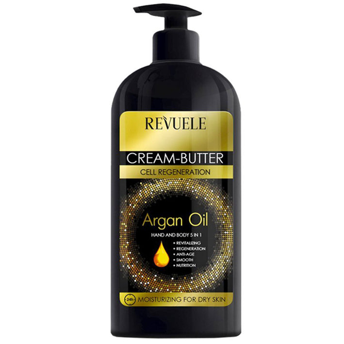 Revuele Argan Oil Cream-Butter Hand And Body 5 In 1 - 400 ML - MyKady