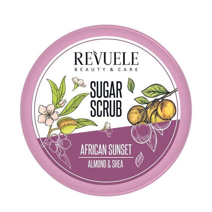 Revuele Sugar Scrub African Sunset Almond & Shea 200 ML - MyKady