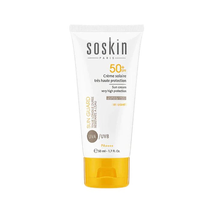 Soskin Tinted Sunscreen Very High Protection SPF 50+ - MyKady