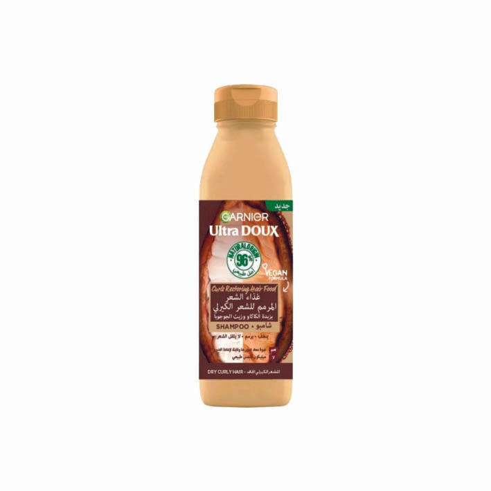 Garnier Ultra Doux Vegan Hair Food Cocoa Butter & Jojoba Oil Shampoo - MyKady