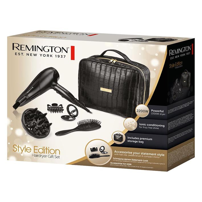 Remington D3195Gp Style Edition Hairdryer Gift Set - MyKady