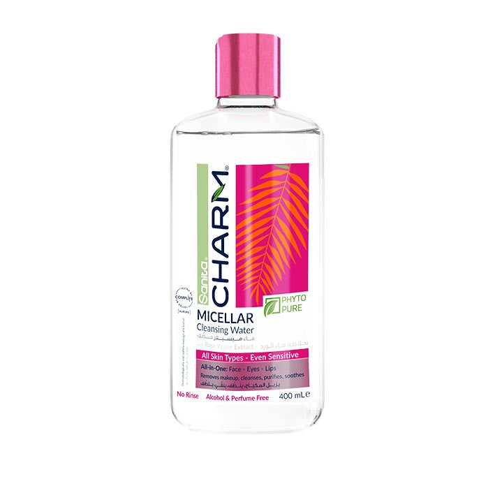 Charm Micellar With Rose Extract All Skin Types 400ml - MyKady