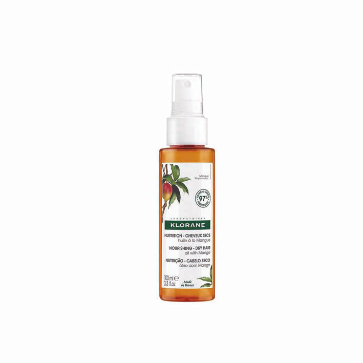 Klorane Nourishing Dry Hair Oil With Mango 100ml - MyKady