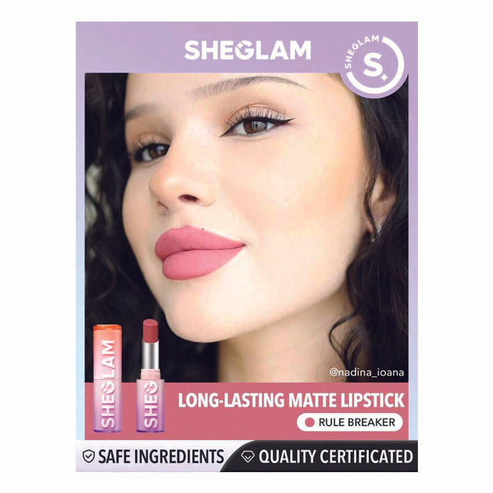 Sheglam Dynamatte Boom Long Lasting Matte Lipstick - MyKady