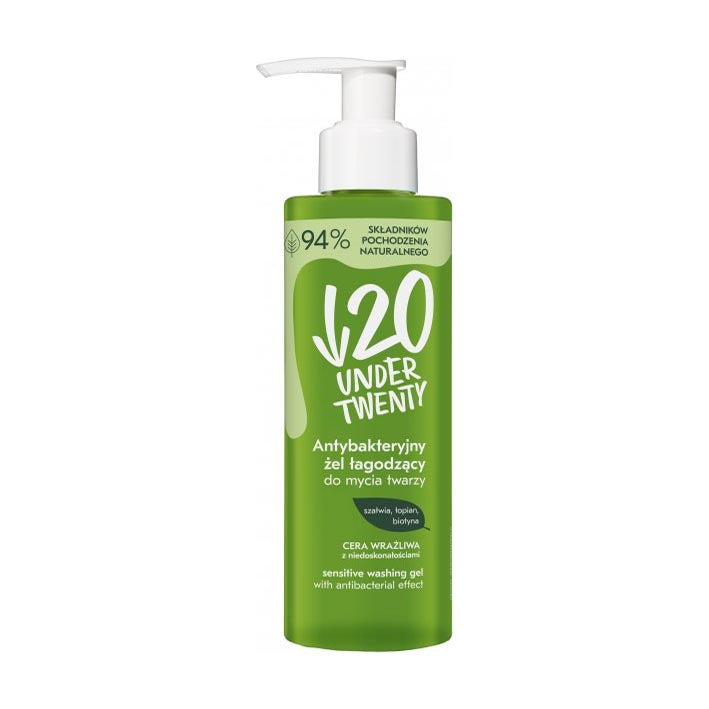 Lirene Antibacterial Wash Gel for Sensitive Skin 190 ml - MyKady