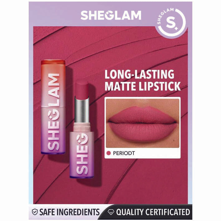 Sheglam Dynamatte Boom Long Lasting Matte Lipstick - MyKady
