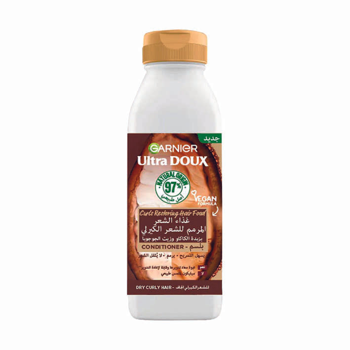 Garnier Ultra Doux Vegan Hair Food Cocoa Butter & Jojoba Oil Conditionner - MyKady