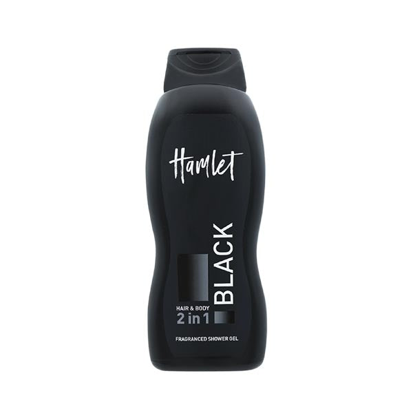 Hamlet 2In1 Shampoo & Shower Gel Black 650Ml - MyKady