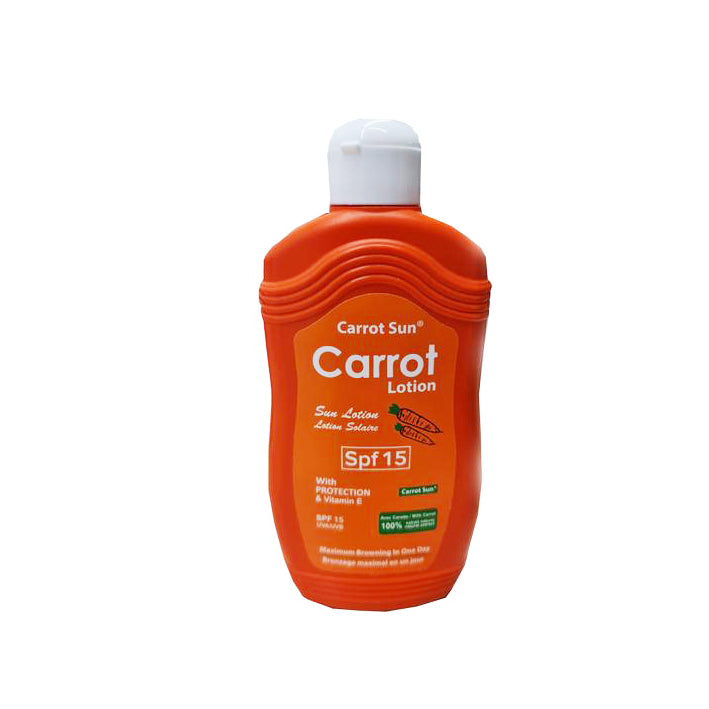 Carrot Sun Lotion SPF 15 - 200 ML - MyKady