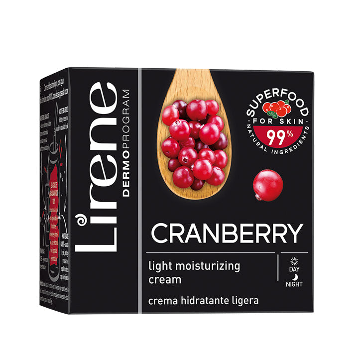 Lirene Cranberry Light Moisturizing Cream 50 ML - MyKady