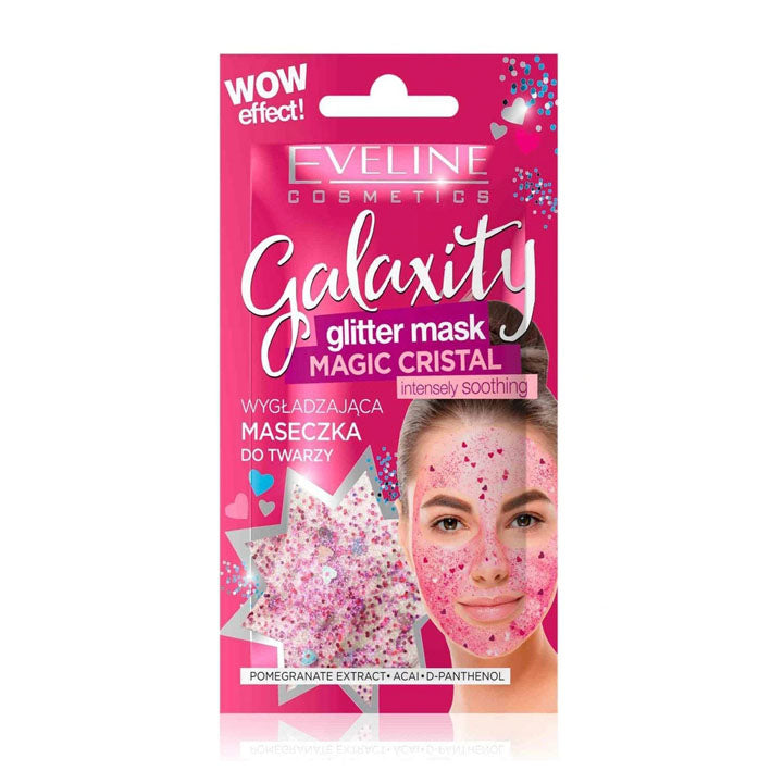 Eveline Glitter Mask Pink 10Ml - MyKady