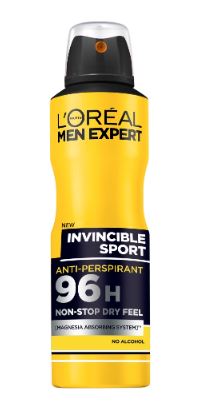 L'Oreal Men Expert Invincible 96H Non-Stop Spray - MyKady