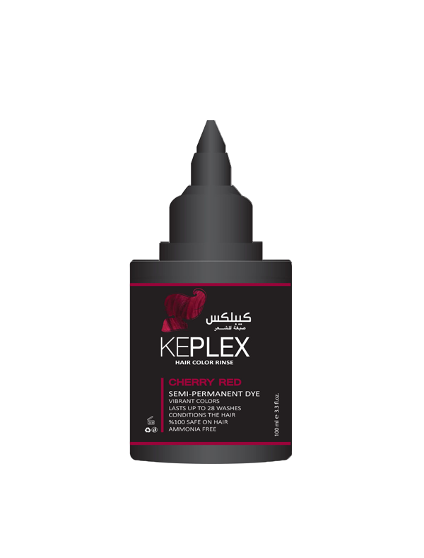 Keplex Crazy Colors Toner Cherry Red 100 ML + FREE Mixing Bowl and Brush - MyKady