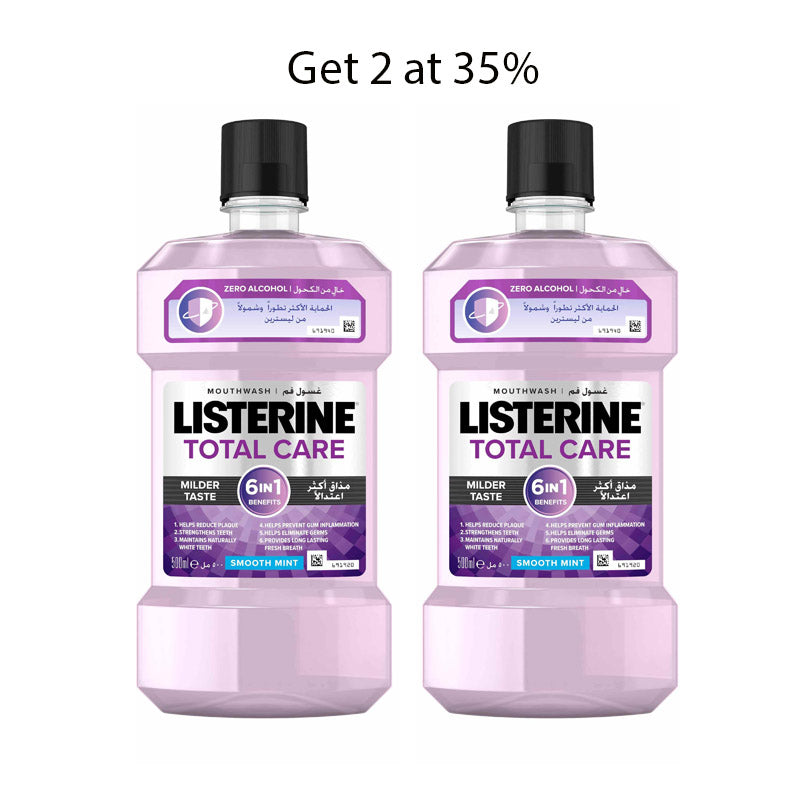 Listerine Total Care 6 in 1 Buy 2 at 35% - MyKady