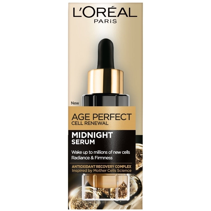 L'Oreal Paris Age Perfect Midnight Cell Renew Serum 30ml - MyKady