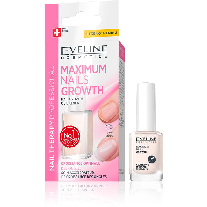 Eveline Nail Therapy Professional Maximum Nails Growth 12Ml - MyKady