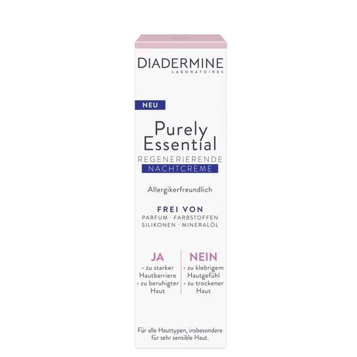 Diadermine Purely Essentials Night Cream 40ML - MyKady