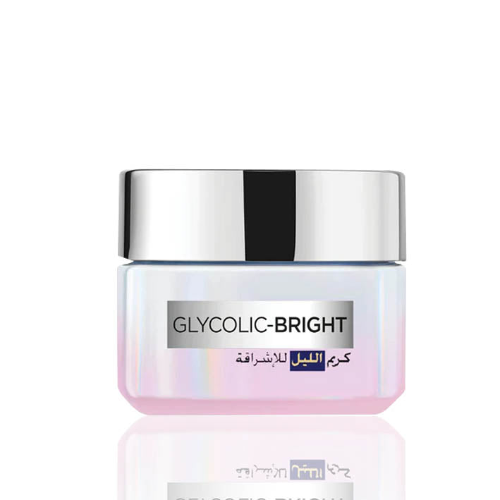 L'Oreal Paris Glycolic Bright Night Cream 50ML - MyKady