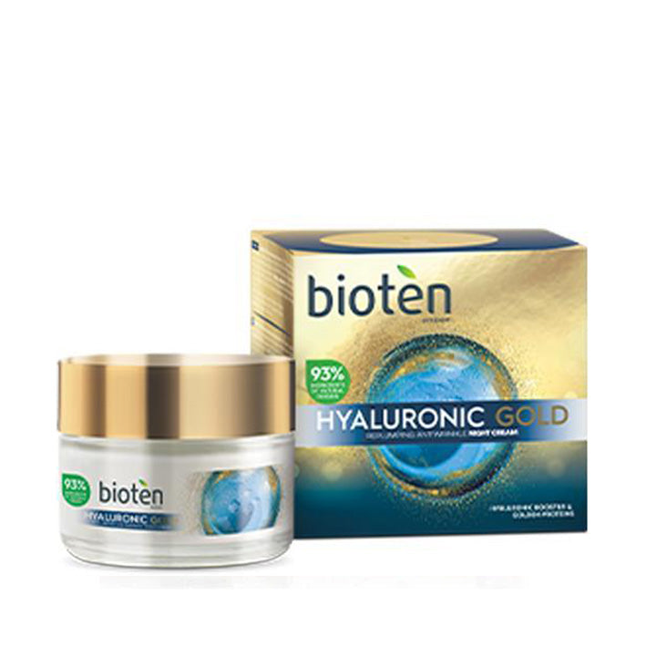 Bioten Hyaluronic Gold Night Cream 50 ML - MyKady